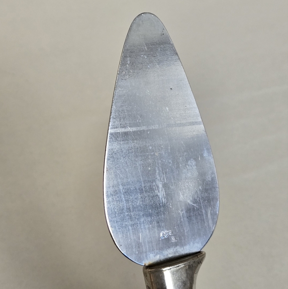 VTG Regent Sheffield Carved Handle Stainless Steel Cheese Cake Server Flatware - Picture 4 of 8